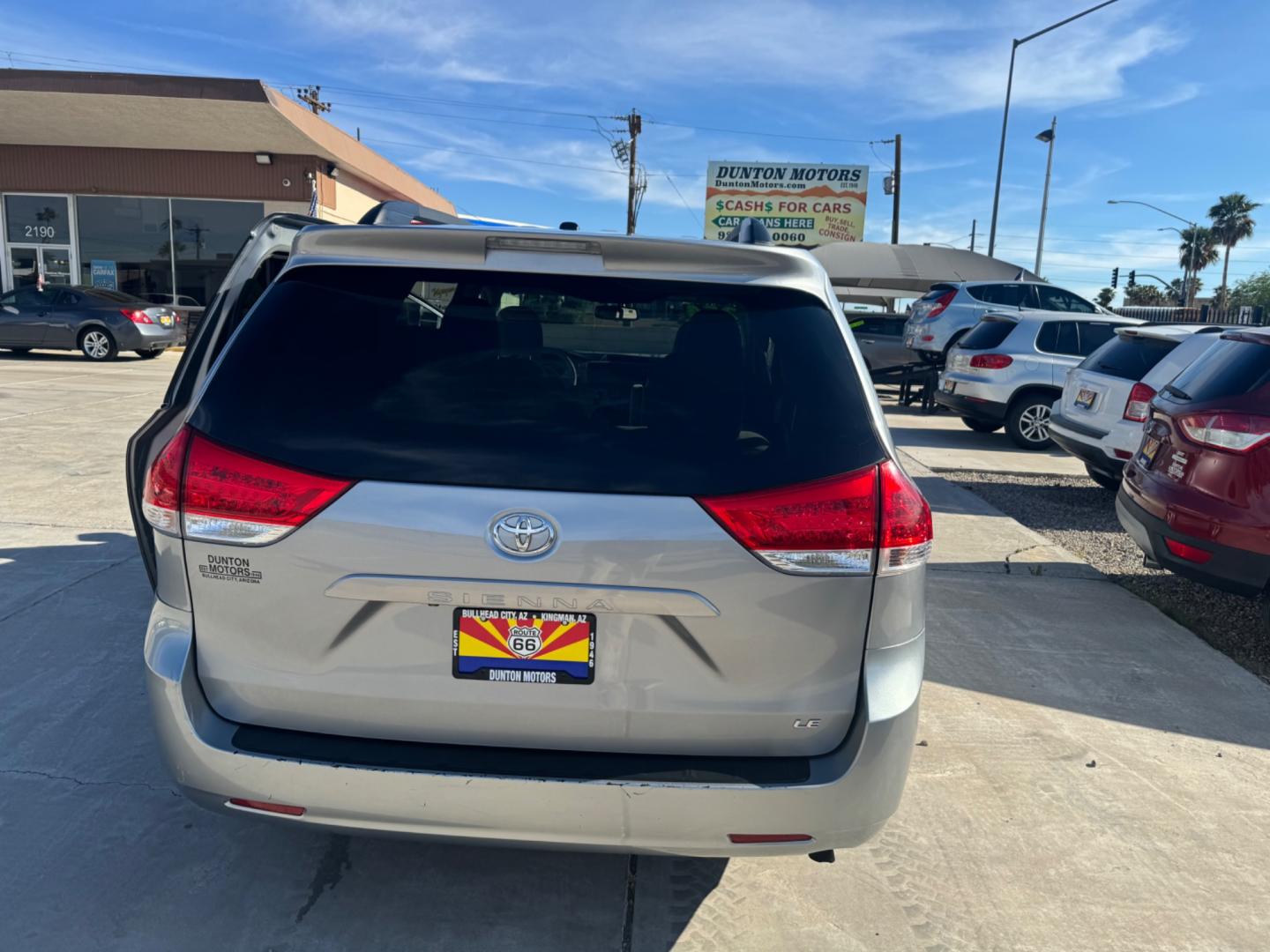 2011 Silver Toyota Sienna (5TDKK3DC1BS) , located at 2190 Hwy 95, Bullhead City, AZ, 86442, (928) 704-0060, 0.000000, 0.000000 - Photo#4